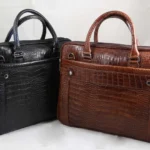 کیف اداری دو دسته دو زیپ