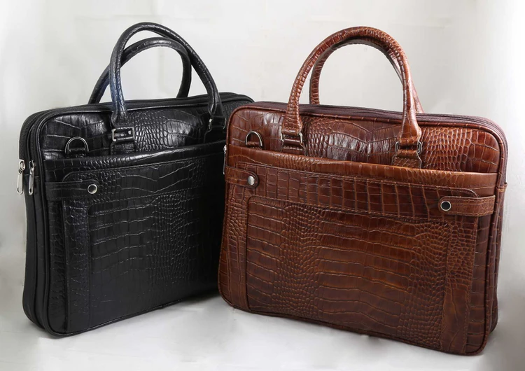 کیف اداری دو دسته دو زیپ