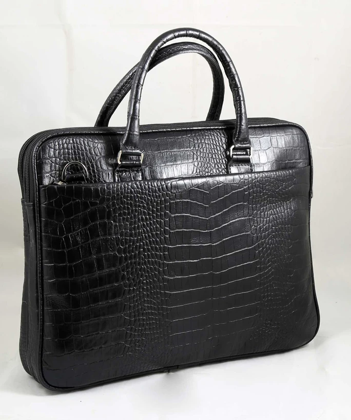 کیف اداری دو دسته دو زیپ