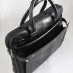 کیف اداری دو دسته دو زیپ