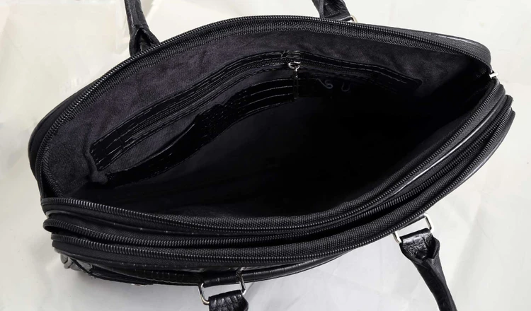 کیف اداری دو دسته دو زیپ