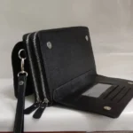 کیف پاسپورتی دو زیپ