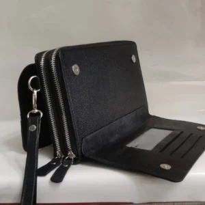 کیف پاسپورتی دو زیپ