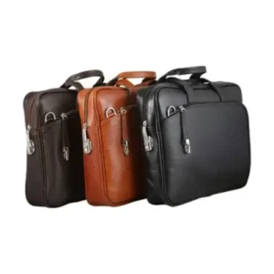 کیف اداری دو دسته قفل مدادی