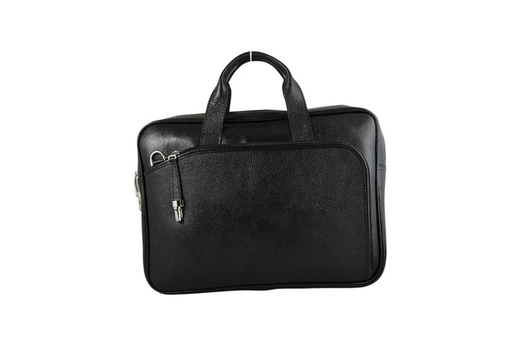 کیف اداری دو دسته قفل مدادی