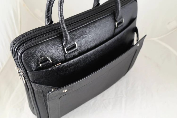 کیف اداری دو دسته دو زیپ