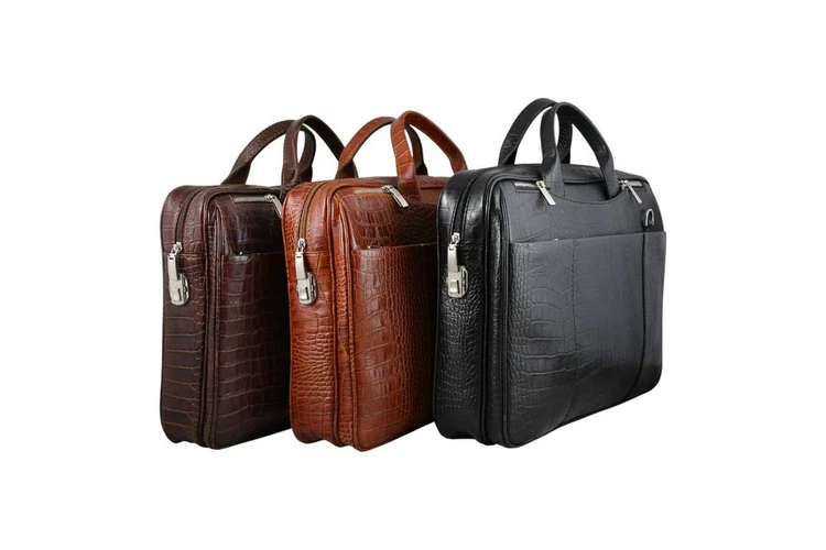 کیف اداری دو دسته قفل دار