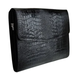 فلدر چرم با بند دوشی و دستی