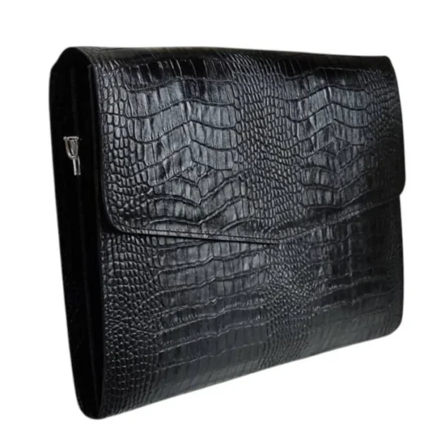 فلدر چرم با بند دوشی و دستی