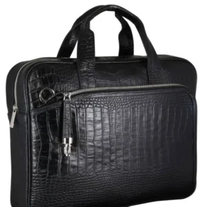 کیف اداری دو دسته مدل قفل مدادی