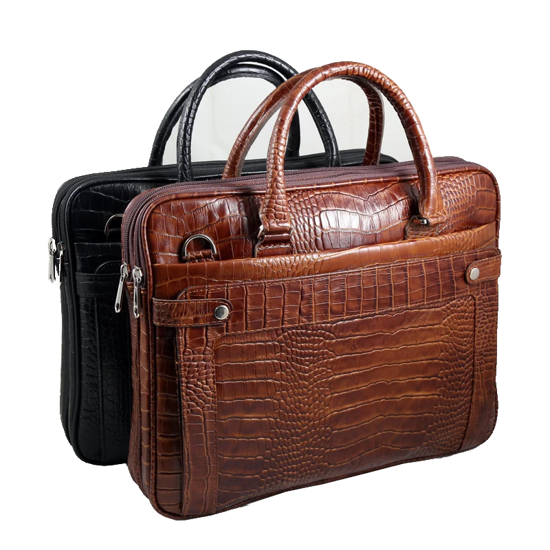 کیف اداری دو دسته دو زیپ